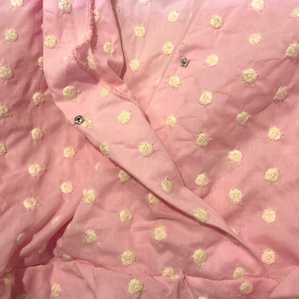 Pink Polka Dot Women's Top - Picture 3 of 5